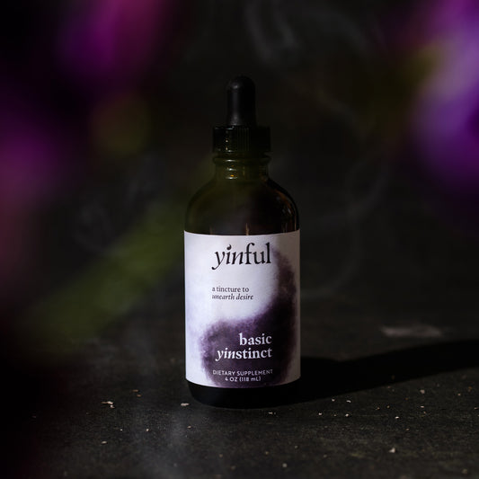 Basic Yinstinct female libido tincture bottle